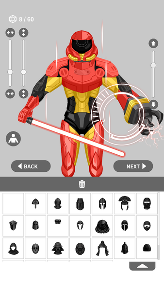 armor maker： Avatar maker - Image screenshot of android app