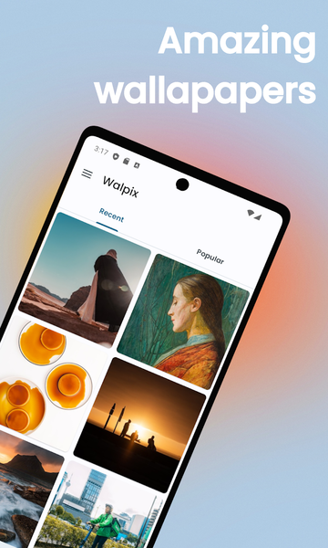 Wallpix HD Wallpapers - عکس برنامه موبایلی اندروید