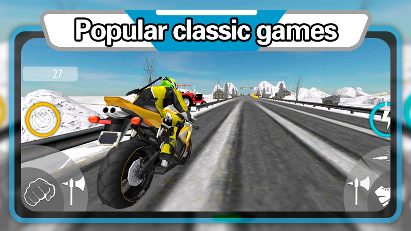 Highway Race Bike - عکس بازی موبایلی اندروید