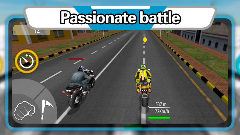 Highway Race Bike - عکس بازی موبایلی اندروید