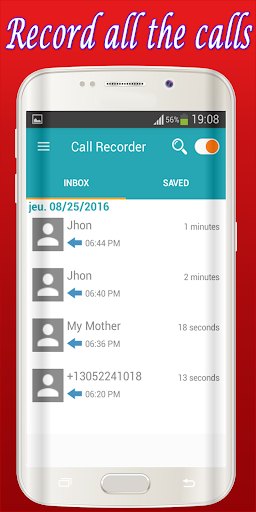 Automatic Call Recorder - عکس برنامه موبایلی اندروید