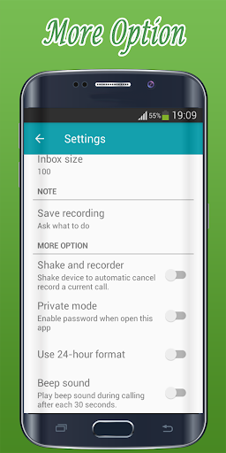 Automatic Call Recorder - عکس برنامه موبایلی اندروید