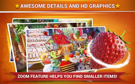 Hidden Objects Food – Kitchen Cleaning Game - Gameplay image of android game