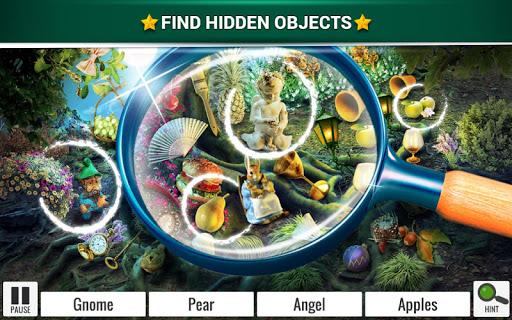 Hidden Objects Mystery Garden – Fantasy Games - Gameplay image of android game