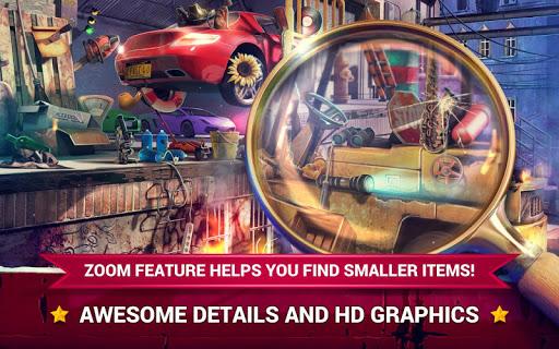 Hidden Objects Car Theft - Garage Case - Gameplay image of android game