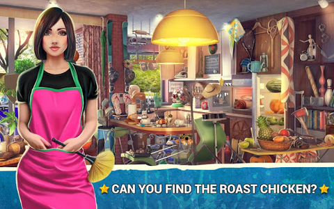 Crazy-Messy Kitchen! Diner Chef - Hidden Objects Puzzle Game by