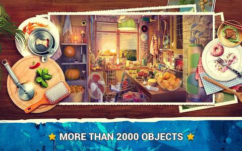 Crazy-Messy Kitchen! Diner Chef - Hidden Objects Puzzle Game by