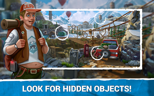 Hidden Objects Treasure Hunt Adventure Games - Gameplay image of android game