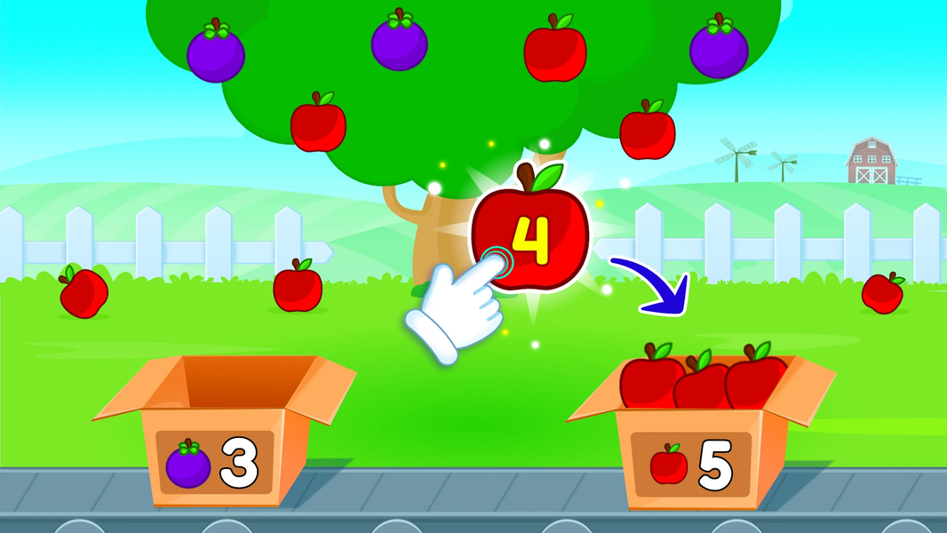 ۱۲۳ Number Learn, Trace, Count - عکس بازی موبایلی اندروید