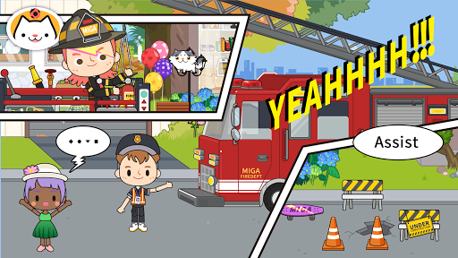 Miga Town: My Fire Station - Image screenshot of android app