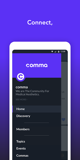 Comma Community - عکس برنامه موبایلی اندروید