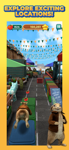 Peter Rabbit Run! - Gameplay image of android game