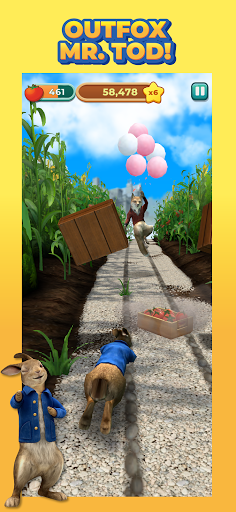 Peter Rabbit Run! - Gameplay image of android game