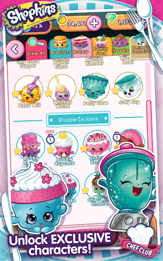 Shopkins chef club store game