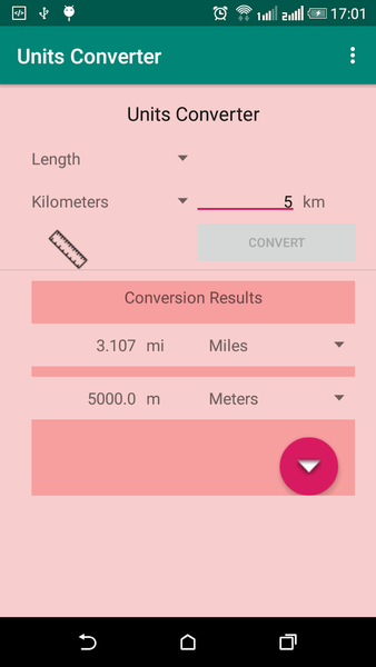 Units Converter - عکس برنامه موبایلی اندروید