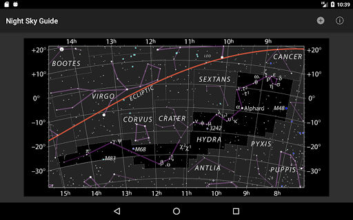 Night Sky Guide - عکس برنامه موبایلی اندروید