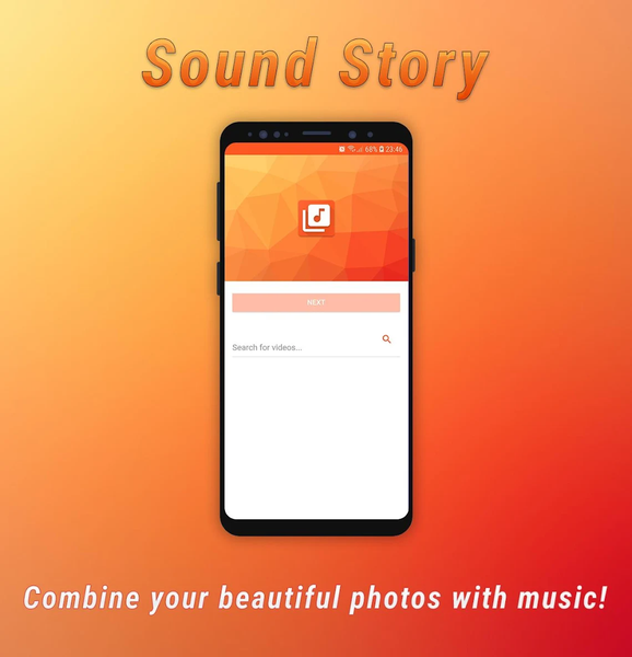Sound Story - Add music - عکس برنامه موبایلی اندروید