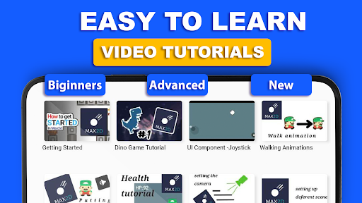 Max۲D: Game Maker, Create Game - عکس برنامه موبایلی اندروید