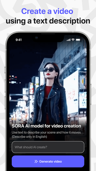 Sora AI - Video generator GPT - Image screenshot of android app