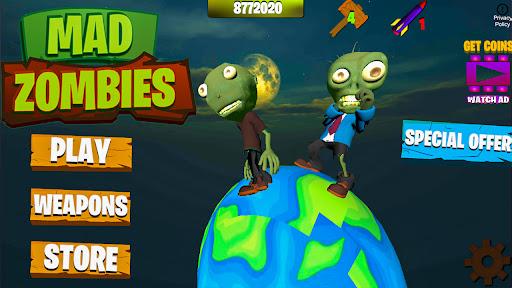 Mad Zombies - Image screenshot of android app