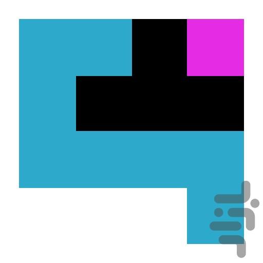 بازی snake - Gameplay image of android game