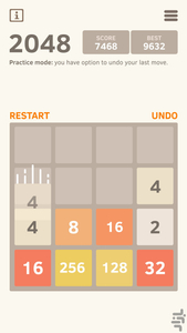 2048 - Gameplay image of android game