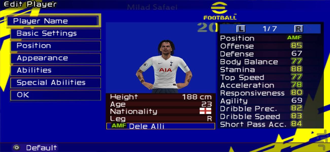 e Football Pes ۲۰۲۲ غیر رسمی - عکس بازی موبایلی اندروید