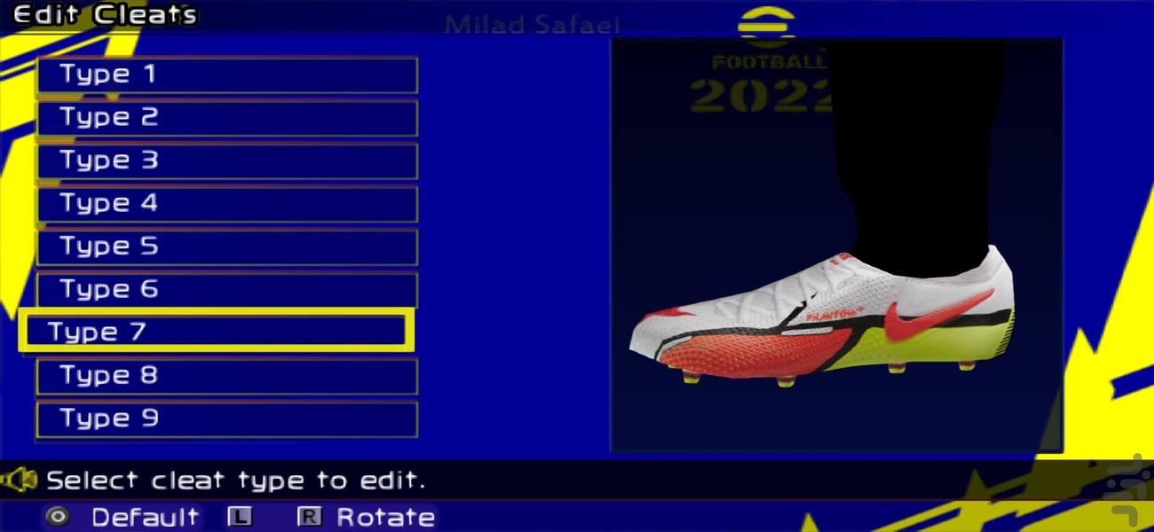 e Football Pes ۲۰۲۲ غیر رسمی - عکس بازی موبایلی اندروید