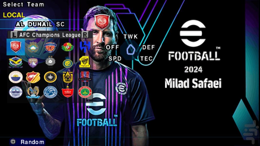 شبیه ساز eFootball 2024(گزارش فارسی) - عکس بازی موبایلی اندروید