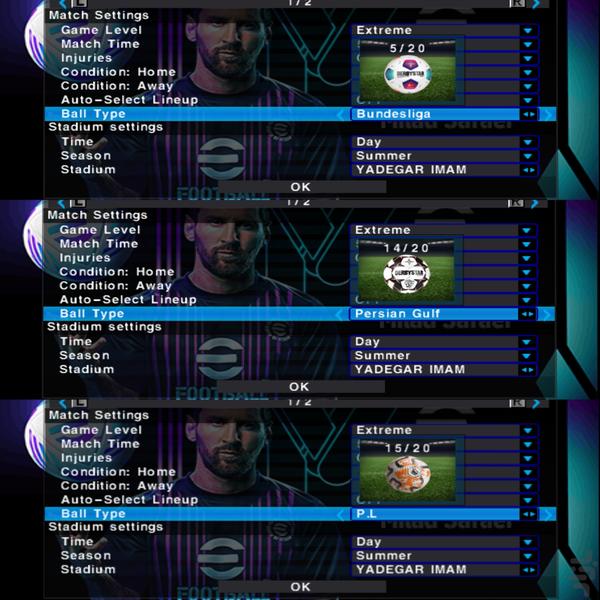 شبیه ساز eFootball ۲۰۲۴(گزارش فارسی) - عکس بازی موبایلی اندروید