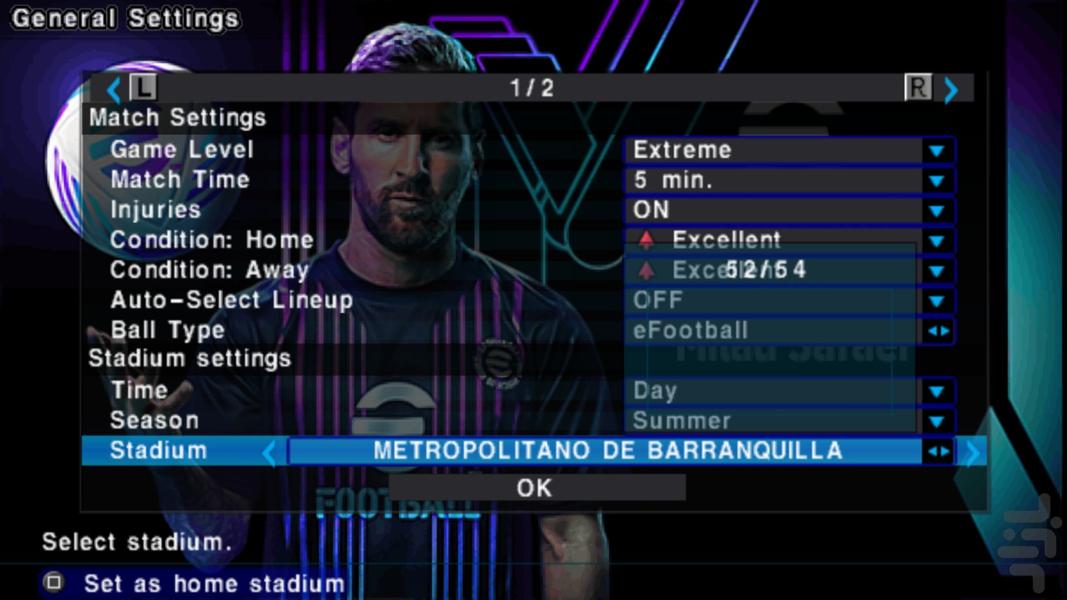 شبیه ساز eFootball ۲۰۲۴(گزارش فارسی) - عکس بازی موبایلی اندروید