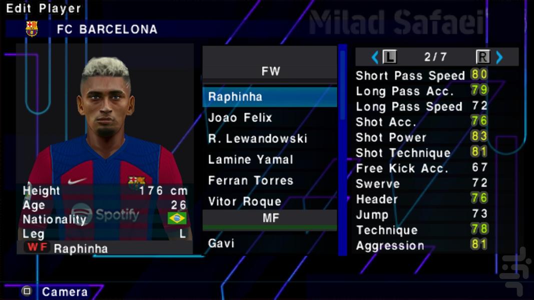 شبیه ساز eFootball ۲۰۲۴(گزارش فارسی) - عکس بازی موبایلی اندروید