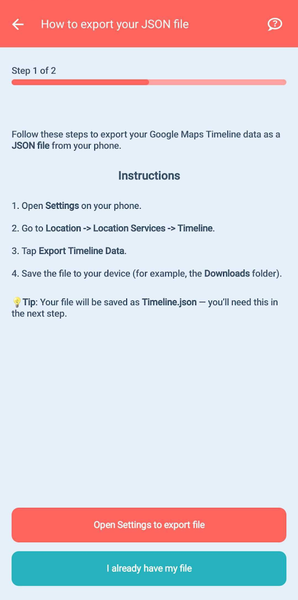 Mileage Log from Google Maps - عکس برنامه موبایلی اندروید
