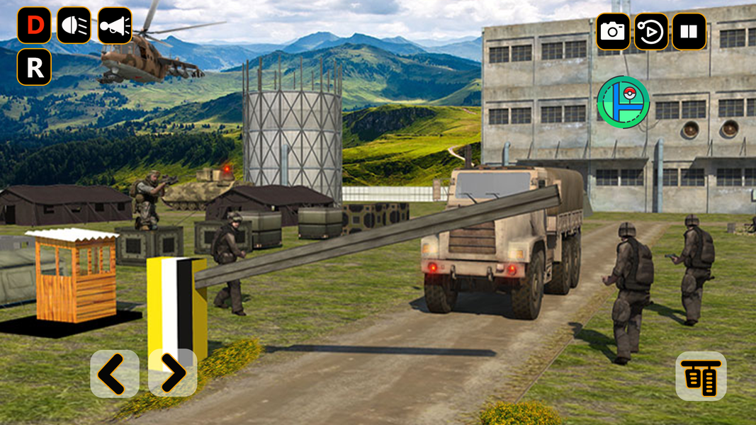 Army Truck Game: Offroad Games - Gameplay image of android game