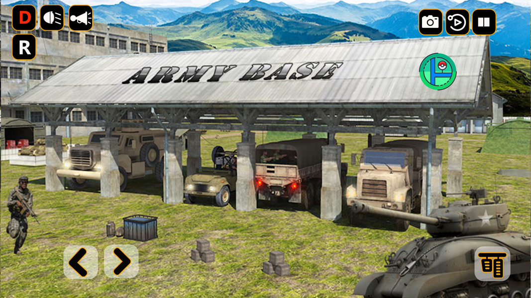 Army Truck Game: Offroad Games - Gameplay image of android game