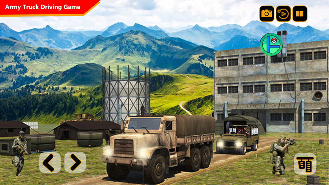 Army Truck Game: Offroad Games - Gameplay image of android game
