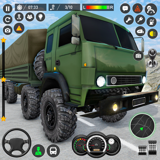 Army Truck Game: Offroad Games - Gameplay image of android game