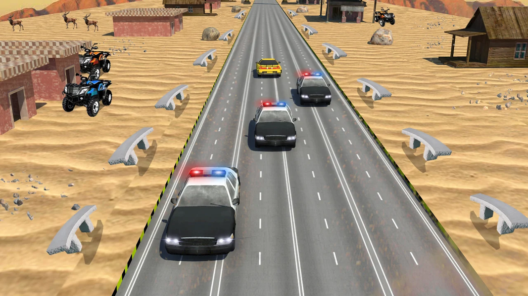 Cop Car: Police Car Racing - Gameplay image of android game