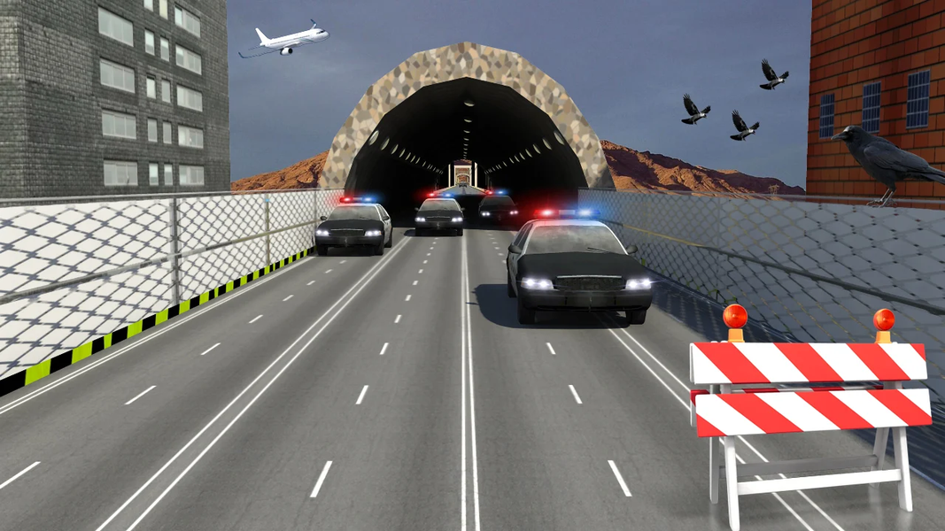 Cop Car: Police Car Racing - Gameplay image of android game