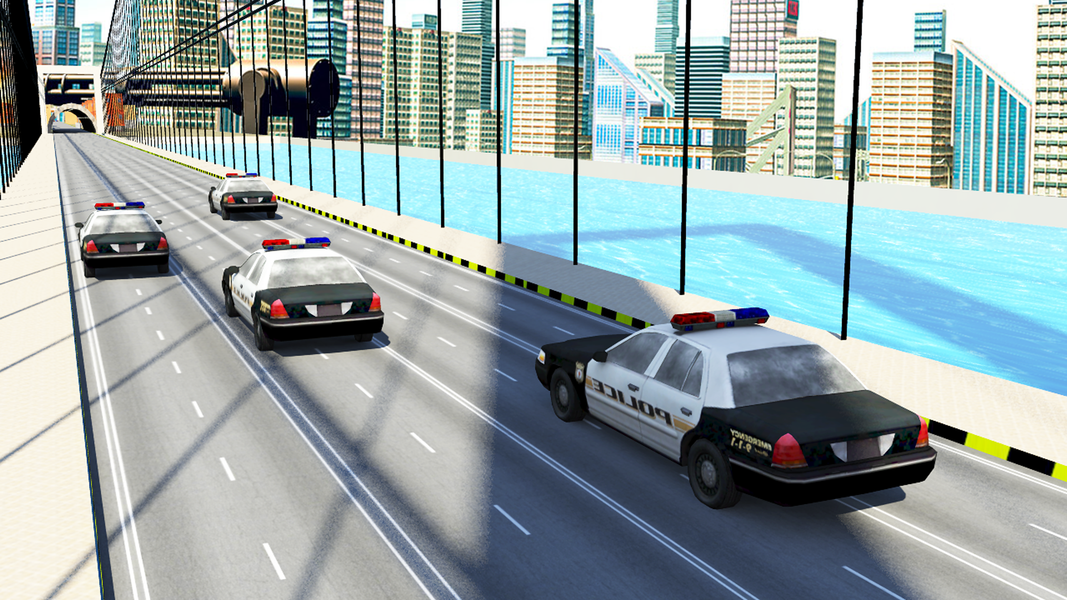 Cop Car: Police Car Racing - Gameplay image of android game