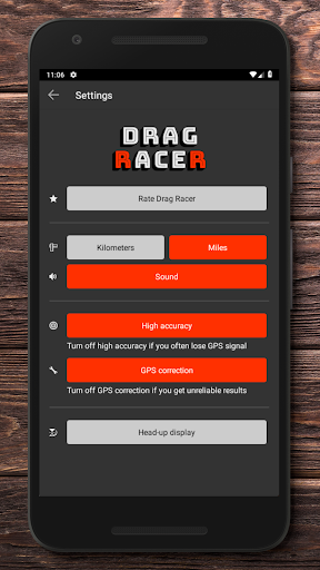 Drag Racer - car performance ۰-۶۰ mph ۱/۴ mile GPS - عکس برنامه موبایلی اندروید