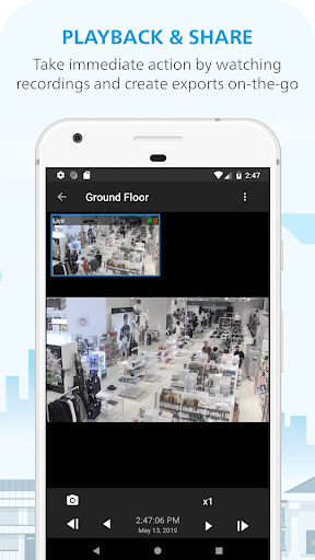 XProtect® Mobile Express & Pro - عکس برنامه موبایلی اندروید
