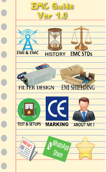 EMC Guide - Image screenshot of android app