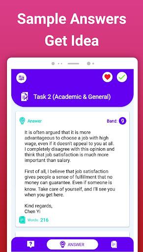 IELTS® Writing : Essays & Test - Image screenshot of android app