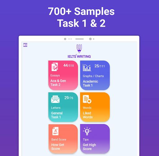 IELTS® Writing : Essays & Test - Image screenshot of android app