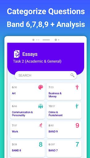 IELTS® Writing : Essays & Test - Image screenshot of android app