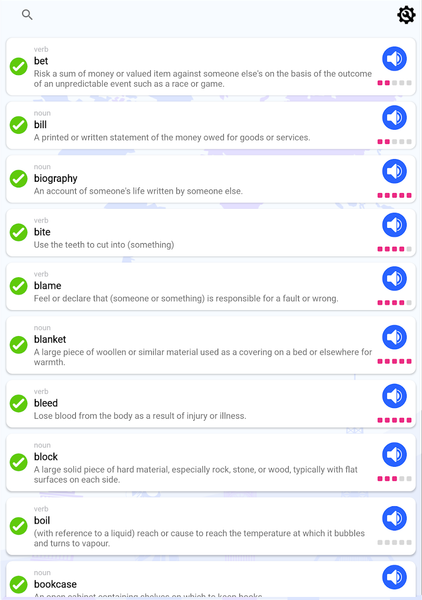 Learnish: Learn English Words - Image screenshot of android app