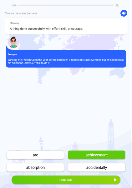 Learnish: Learn English Words - Image screenshot of android app