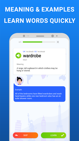 Learnish: Learn English Words - Image screenshot of android app