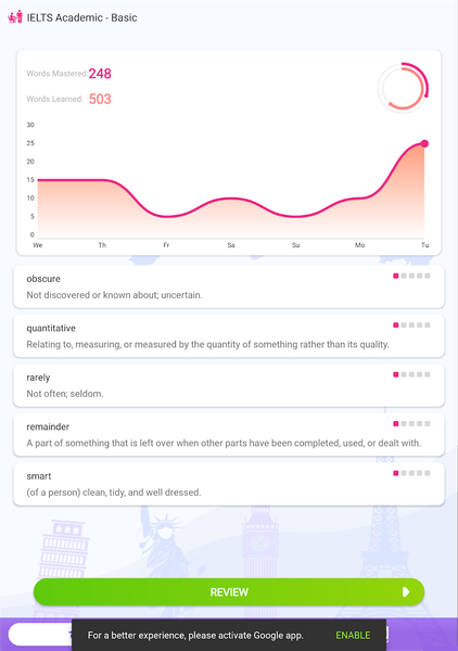 Learnish: Learn English Words - Image screenshot of android app